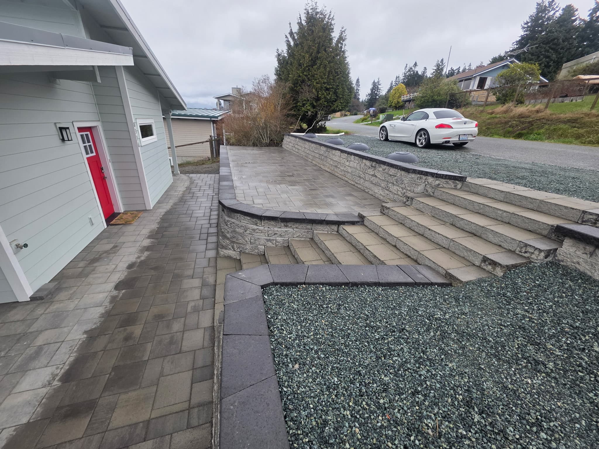 Featured Whidbey Island Landscaping build